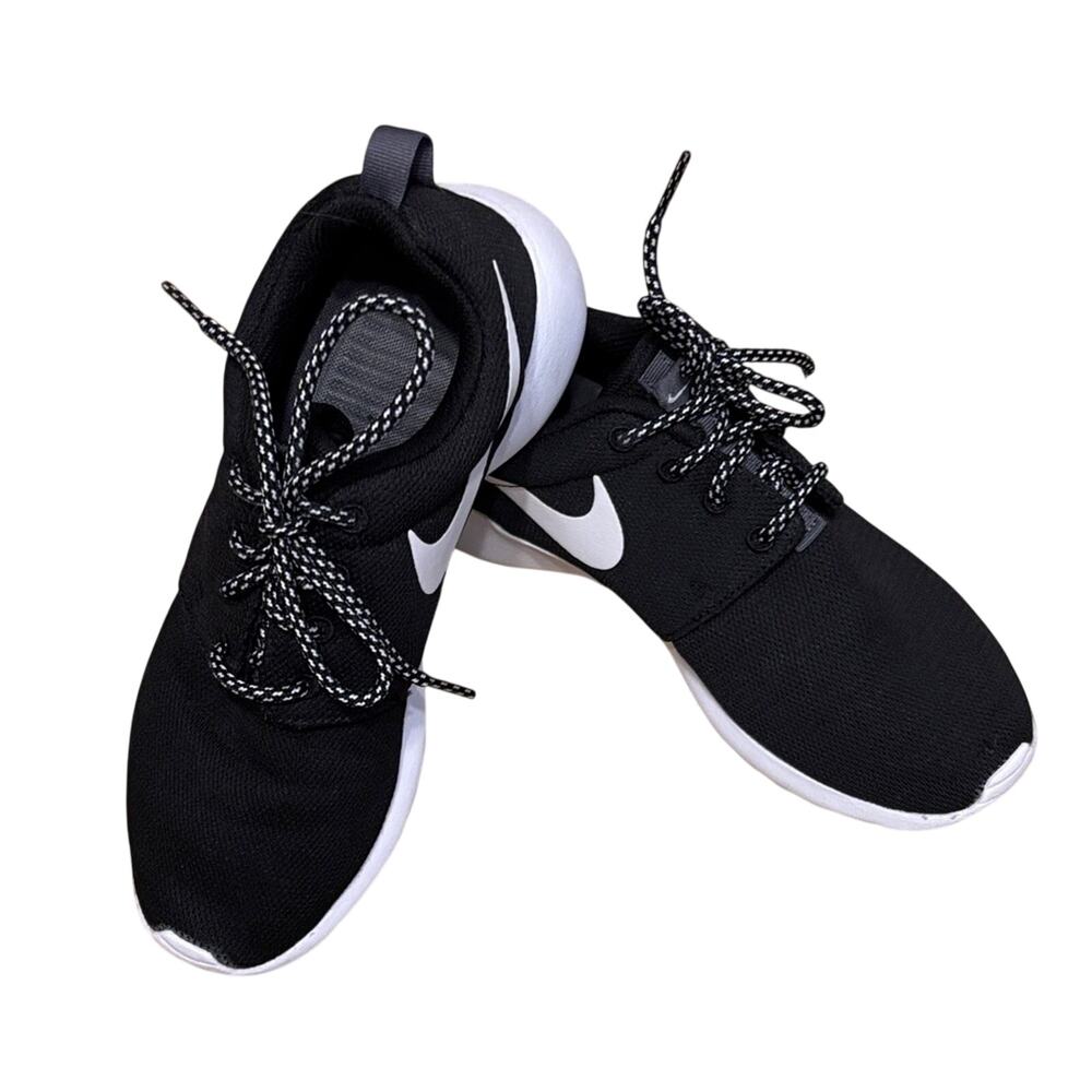 Nike Black Athletic Shoes with White Accents